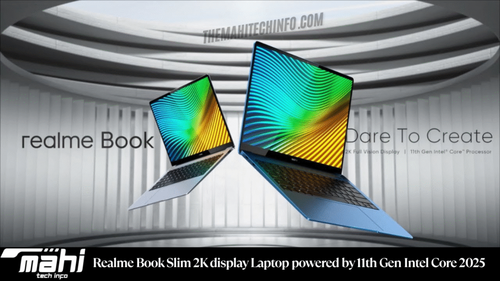 Realme Book Slim 2K display Laptop powered by 11th Gen Intel Core 2025